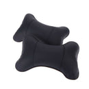 Acrylic Leather Car Auto Seat Cover Head Neck Rest Cushion Headrest Pillow  L9T5