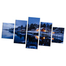 Art Ocean Scenic Wall Canvas Print Picture Paint On Canvas Snowscape