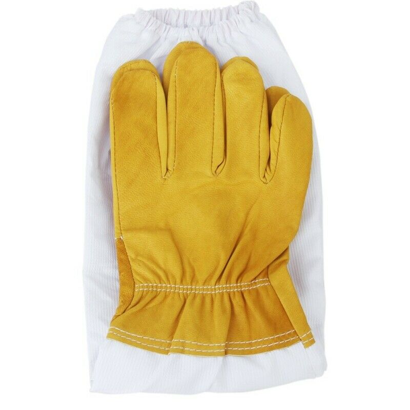 1 Pair of Gloves Sleeves Protection Ventilated Long Professional Anti Bee f