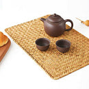 Pack of 4, Natural Seagrass Place Mat, 17 Inch X 12 Inch, Hand-Woven Rectan