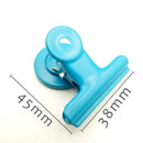 8Pcs Magnetic Metal Clips Colored Magnets Clips Perfect Fridge Magnets Kitc