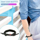 Handmade Braided Rope Bracelet Knitting Color Change Bangle Jewelry (Black) A