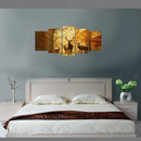 5PC HD Canvas Print Home Decor Wall Art Painting Picture Small Deer Unframed