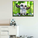 5D DIY Full Drill Diamond Painting Dog Cross Stitch Embroidery Mosaic Kit