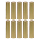 100x PVC Heat Shrink Capsules Covers for Home Brew Wine Bottles 30mm Golden