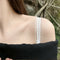 3 Pairs Womens Wide Detachable Lace Bra Straps Replacement Non-slip Shoulder