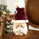 Christmas Wine Bottle Cute Cover Gift Bag Dinner Home Party Xmas Table OrnaS Hn