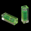 2Pcs rectangular cube spirit level bubble measuring level ruler detector tool LJ