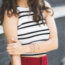 6pcs/set Fashion Star Moon Beads Letter Hand Chain Women Bracelet Jewelry