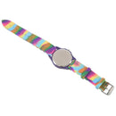 Women Silicone Crystal Bling Analog Digital Quartz Wrist Watch Color:Pink