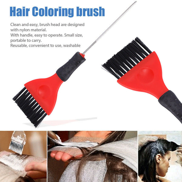 Hairdressing Tool Barber Handheld With Needle Pin Tail Hair Coloring Brush Salon