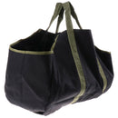 Fire Wood Tote Bag Round Woodpile Rack Fire Wood Carriers Carrying for Outdoor