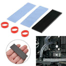 M.2 NGFF NVMe 2280 PCIE SSD Aluminum Cooling Heat Sink Thermal Pad With S6C K2W5