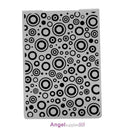 1pc Jingling Bell Plastic Embossing Folder Template For Scrapbooking DIY