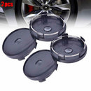 2x 60x58mm Universal Carbon Fiber Surface Auto Wheel Center Hub Caps Cover,BX