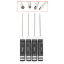 4PCS Black Long Hex / Allen Key Socket Bit Set Hex Screw Driver Tool KitLJ