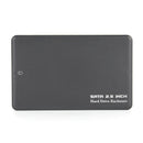 Hard Drive USB3.0 SATA External 2.5" HDD SSD Enclosure Box Transparent Case %o