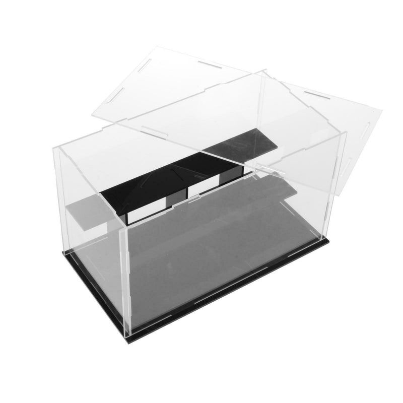 Acrylic Riser Display Shelf,3 Steps Stand Rack Action Figures RC Car Display