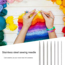 Straight Knitting Needles Stainless Steel Crochet Hooks For Knitting Diy We A1T3