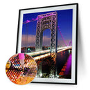 5D Diamond Painting DIY Bridge Needlework Cross Stitch Kit Home Craft Decor