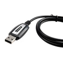 USB Programming Cable for Baofeng Walkie Long Distance Talkie Black