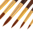 Professional Paint Brush Set 12 Pack Round Paint Brushes Artist Brushes Nylon