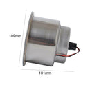 Recessed LED Stainless Steel Cup Drink Can Holder for Car Marine RV (Blue)