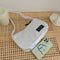 Casual Nylon Women Handbag Totes Female Zip Underarm Shoulder Bag (White)