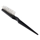 Air Cushion Hair Brush with Plastic Handle & Steel Teeth Rat Tail Detangling