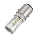 BA20D H6 H/L 80W DC12V LED Scooter Headlight Fog light Headlamp Bulb DRL