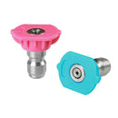 Lots 2 1/4 inch 2.5 GPM Soap & Rinse 2pcs RINSE Mode Blue Nozzles Unbranded