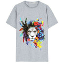 feather lion Patches Heat Transfer Iron On Patch Washable Clothes Stick 3C