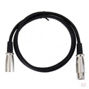 2x Microphone Lead / Mic Cable / XLR Patch Lead Balanced Male to Female Plug