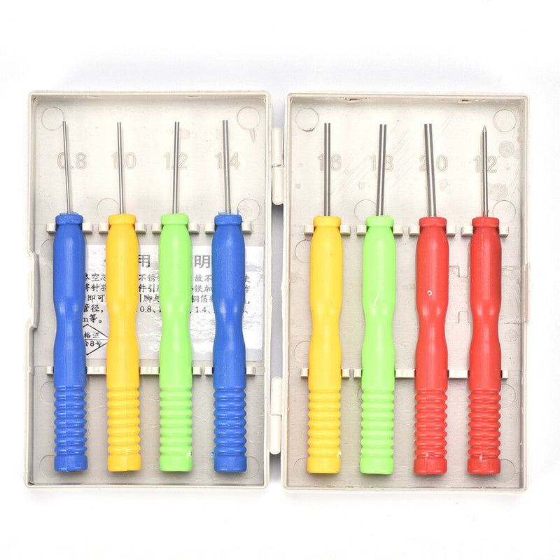 8x/Lots Hollow needles desoldering tool electronic components Stainless-steel Gw