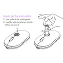 T31 2.4GHz Wireless Rechargeable Mouse with Solid Perfume Diffuser (Pink)