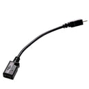 2pcs Micro USB Male to Mini USB Female Data Sync & Charge Adapter Cable %o