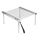 1Set Portable Camping Grill - a Lightweight Multi-Function Universal Barbec