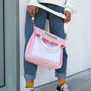 Canvas Backpack Female Multi-Functional Student Bag Fashion Trend Messenger