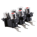 10 Pieces Pcb Assembly Av Concentric Outlet 6 Rca Female Female Connector