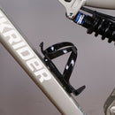 Mountain Bicycle Water Bottle Cage MTB Kettle Stand Rack with Screw (Black)