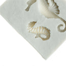 sugarcraft sea horse silicone mold fondant mold cake decor tool chocolate molR3C