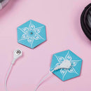 Mini Electric Shoulder Massager Phone Powered Electronic Pulse Muscle Stimulator