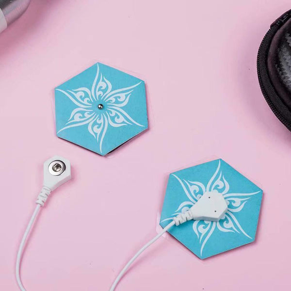 Mini Electric Shoulder Massager Phone Powered Electronic Pulse Muscle Stimulator