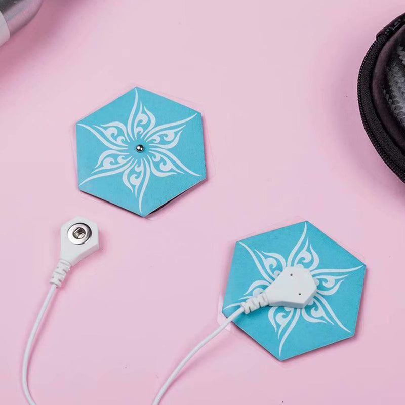 Mini Electric Shoulder Massager Phone Powered Electronic Pulse Muscle Stimulator