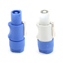 1 Pcs white connector  NAC3FCA PowerCon 20A AC CableN`US