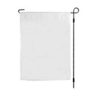 10Pcs 30x45cm Sublimation Blank Polyester Lawn Garden Flags Parade Banners qwe