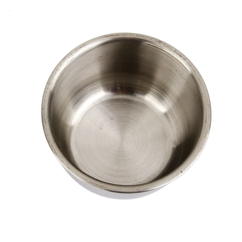2Pcs Pet Cages Stainless Steel Cup Bowl Feeder for Travel Parrot Birds Toys