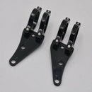 Set of  2 Headlight Fork Brackets Holder Clamps For Cafe Racers Motorcycle