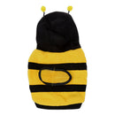 Warm Plush Bee Type Hoodie Pet Dog Cat Puppy Coat Sweater Outerwear Size S R7P6