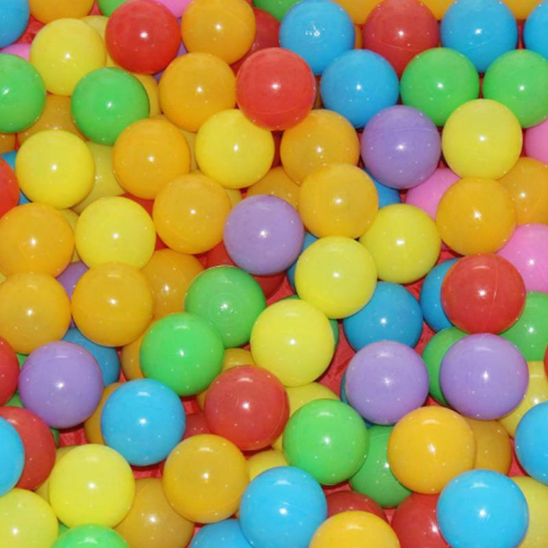 50PCS Eco-Friendly Colorful Soft Plastic Ocean Wave Ball Baby Toys  A